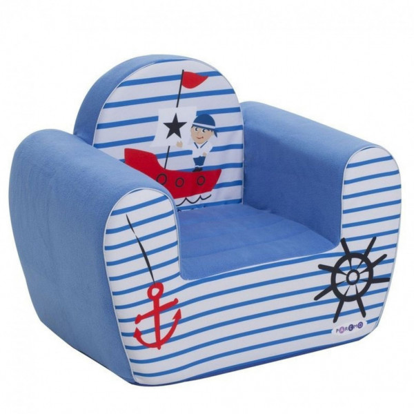 Бескаркасное (мягкое) детское кресло серии "Экшен", Мореплаватель