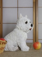 Статуэтка собаки породы  ВестХайлэнд