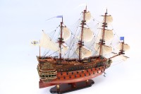 Коллекционная модель парусника Soleil Royal, трехмачтовый, Франция