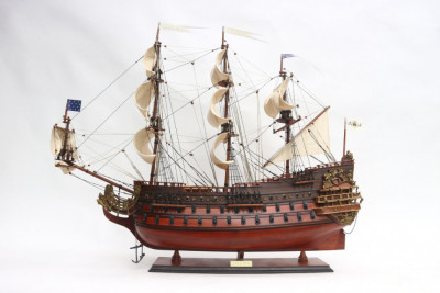 Модель парусника Soleil Royal, трехмачтовый, Франция