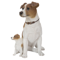 Статуэтка собаки породы Джек-Рассел