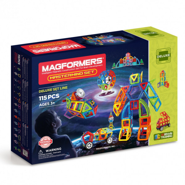 Магнитный конструктор MAGFORMERS Mastermind set 115 дет. 710012