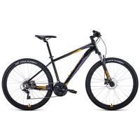 Хардтейл велосипед 27,5" Forward Apache 27,5 3.0 disc AL черный/оранжевый 20-21 г