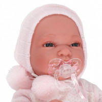 Кукла-младенец Эльза в розовом, 33 см