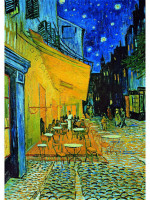 Пазл для детей "Подсолнухи + Вечерняя кофейная терраса, В. Ван Гог", 2 шт 1000 деталей