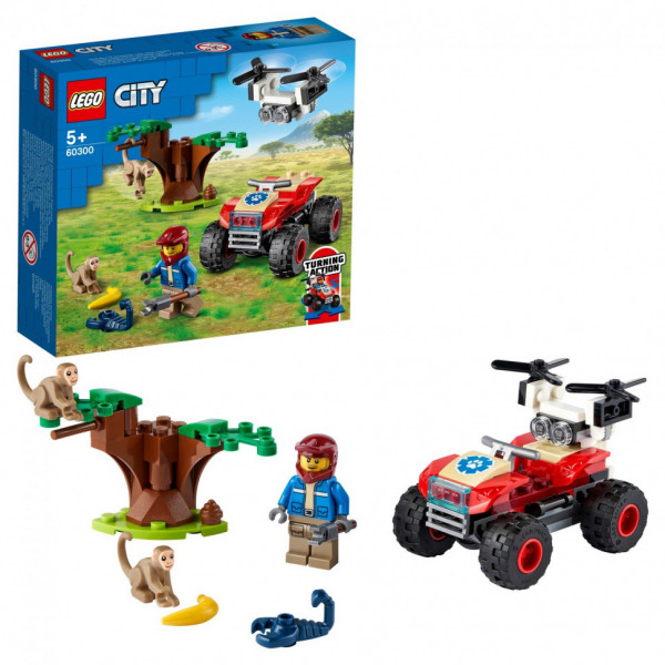Детский конструктор Lego City "Спасательный вездеход для зверей"