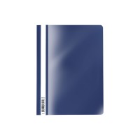 Папка-скоросшиватель пластиковая ErichKrause® Fizzy Classic, A4, синий (в пакете по 20 шт.)