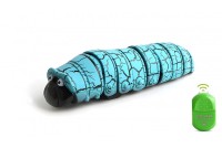 Интерактивная игрушка гусеница на батарейках голубая