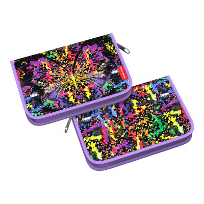 Пенал-книжка без наполнения ErichKrause® 135x205x30мм Butterfly