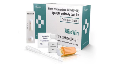 Экспресс-тест на covid-19 Biowin IgM/IgG на антитела