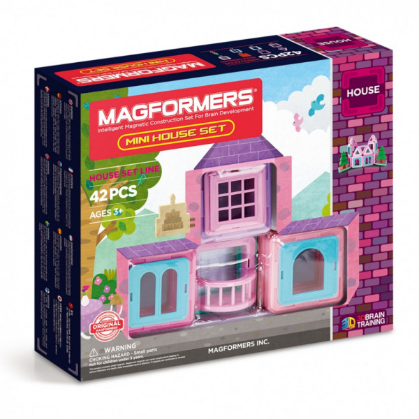 Магнитный конструктор Magformers Mini House Set 42 деталей