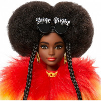 Барби Экстра - Кукла в радужном пальто