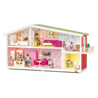Кукольный домик "Классический", с розетками для освещения, для кукол 12 см