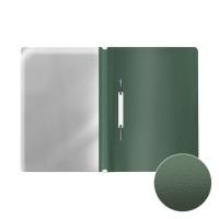 Папка-скоросшиватель пластиковая ErichKrause® Fizzy Classic, A4, зеленый (в пакете по 20 шт.)