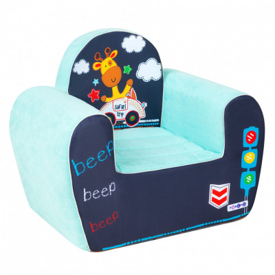 Бескаркасное (мягкое) детское кресло серии "Экшен", Путешественник,...