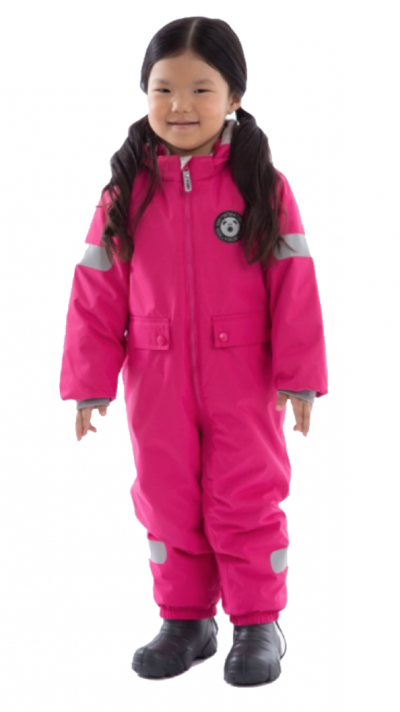 Комбинезон детский демисезонный для девочки, цвет малиновый, Björka