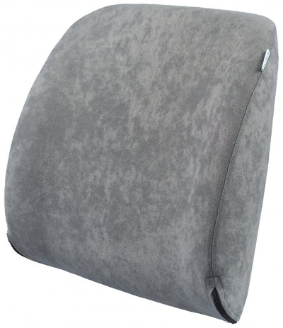 Подушка ортопедическая под спину "Spectra', серая