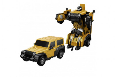 Робот трансформер на пульте управления (Световые и звуковые эффекты)
