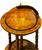 Глобус-бар напольный диаметр сферы 33 см, высота 88 см, Ptolemaeus