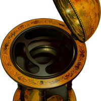 Глобус-бар напольный диаметр сферы 33 см, высота 88 см, Ptolemaeus