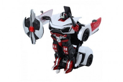 Робот трансформер на пульте управления (Световые и звуковые эффекты)
