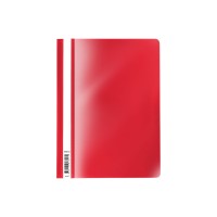 Папка-скоросшиватель пластиковая ErichKrause® Fizzy Classic, A4, красный (в пакете по 20 шт.)