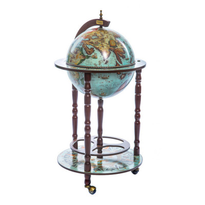 Глобус-бар напольный диаметр сферы 36 см, Jufeng