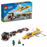 Детский конструктор Lego City "Транспортировка самолёта на авиашоу"