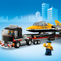 Детский конструктор Lego City "Транспортировка самолёта на авиашоу"