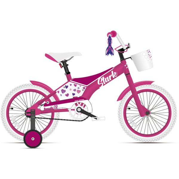 Детский велосипед Stark'21 Tanuki 12 Girl розовый/фиолетовый HD00000311