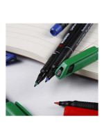 Набор маркерных ручек Stabilo Ohpen Universal 0,7 мм, цвет чернил: оранжевый, синий, черный, красный, зеленый, коричневый, фиолетовый, сиреневый, перманентные чернила