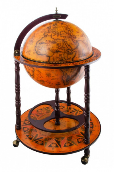 Глобус-бар напольный диаметр сферы 45 см, Ptolemaeus