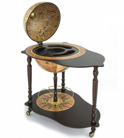 U.030 Глобус-бар со столиком "Микеланджело", d.40