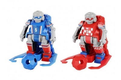 Радиоуправляемые роботы-футболисты (2 робота + футбольное поле) 2.4G