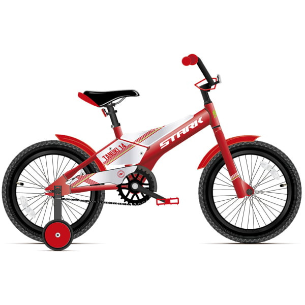 Детский велосипед Stark'21 Tanuki 14 Boy красный/белый HD00000307