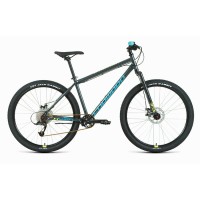 Хардтейл велосипед 27,5" Forward Sporting 27,5 X D темно-серый/зеленый 2022 г