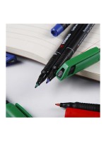 Набор маркерных ручек Stabilo Ohpen Universal 1,0 мм, цвет чернил: оранжевый, синий, черный, красный, зеленый, коричневый, фиолетовый, сиреневый, перманентные чернила